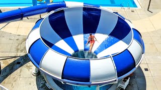 Space Bowl Water Slide | Plunge Pit at Pirates Bay