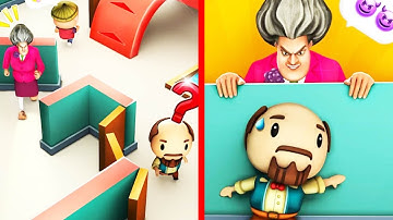 Hide and Seek  Miss T Chasing Gameplay Walkthrough Part 1