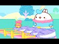 Molang  💚  CÔNG VIỆC MƠ ƯỚC  💚 Phim Hoạt Hình Vui Nhộn Cho Trẻ EmEm