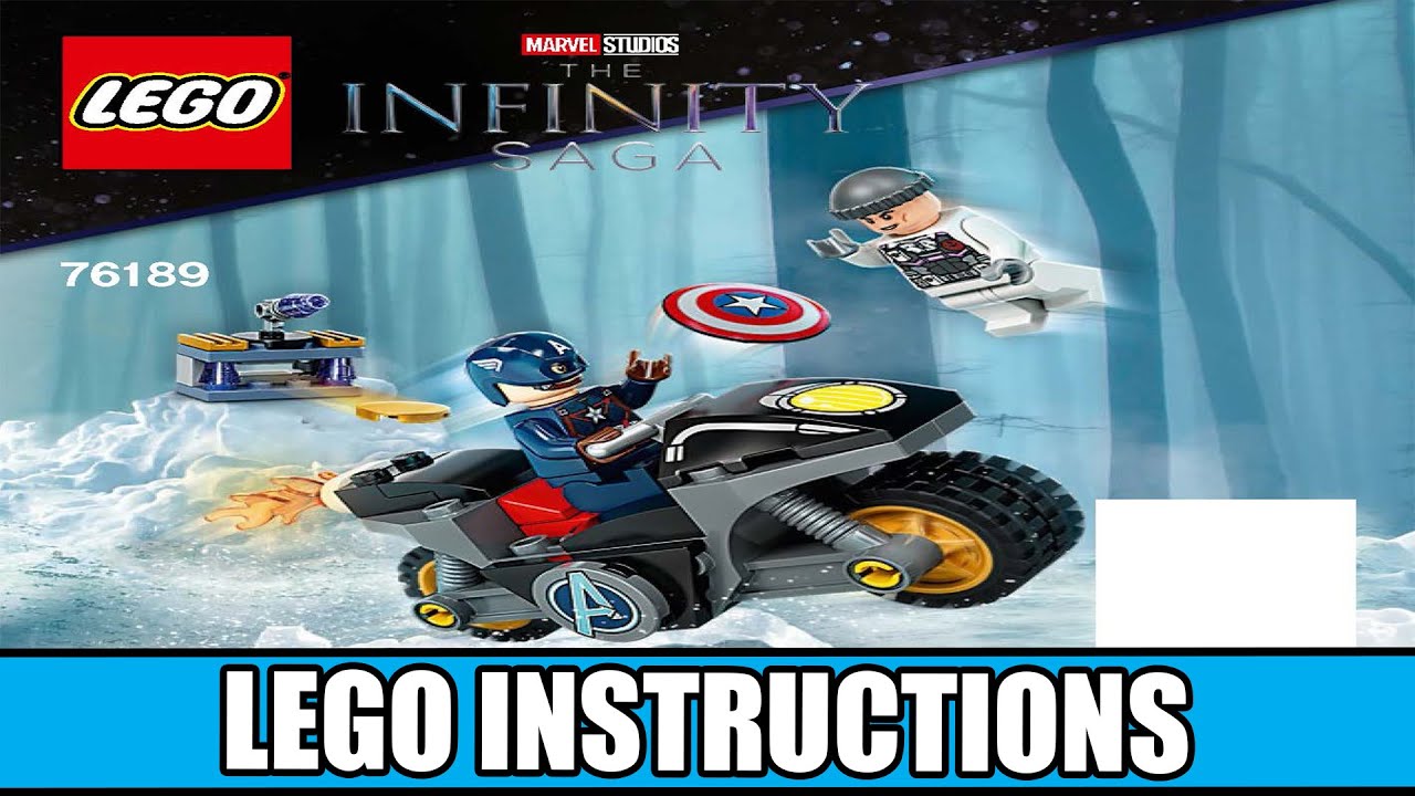 Captain America and Hydra Face-Off LEGO instructions