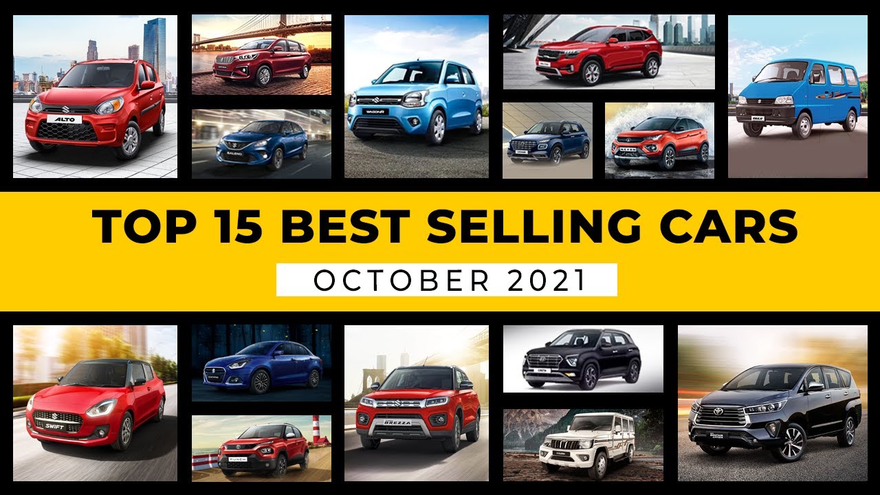 Top 15 Best Selling Cars In India In Oct 2021 Alto, Baleno, Nexon