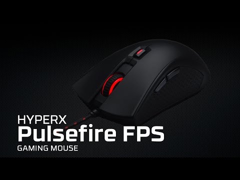 Ratón para juegos ergonómico: HyperX Pulsefire FPS