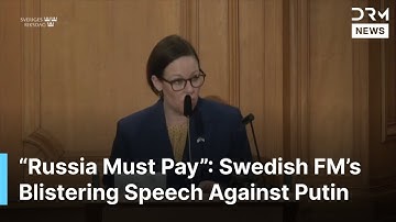 “Crimea Is Ukraine”: Swedish FM’s Blistering Message at Crimea Platform Summit | AC1G