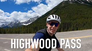Cycling Highwood Pass - Highest Paved Road In Canada - 2206M