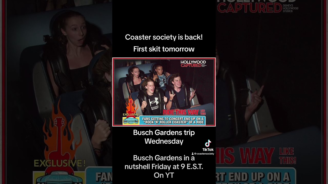 Schedule for the week. 