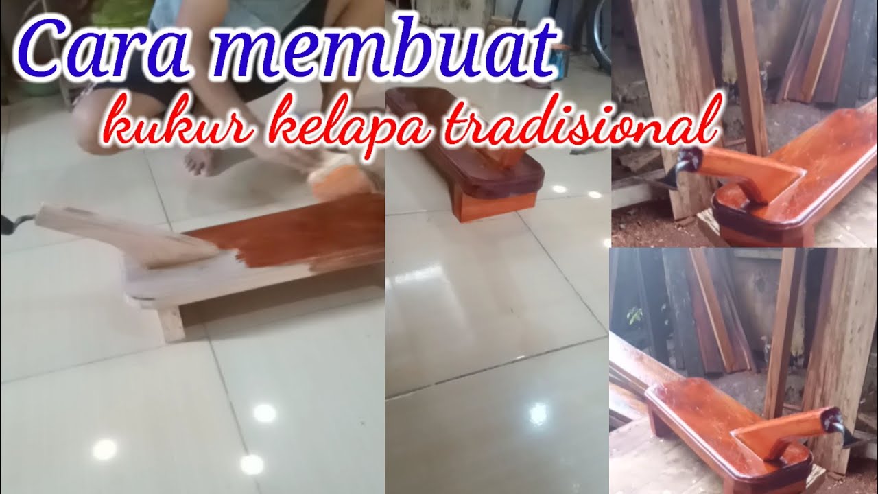 Cara Membuat Mesin Kukur Kelapa