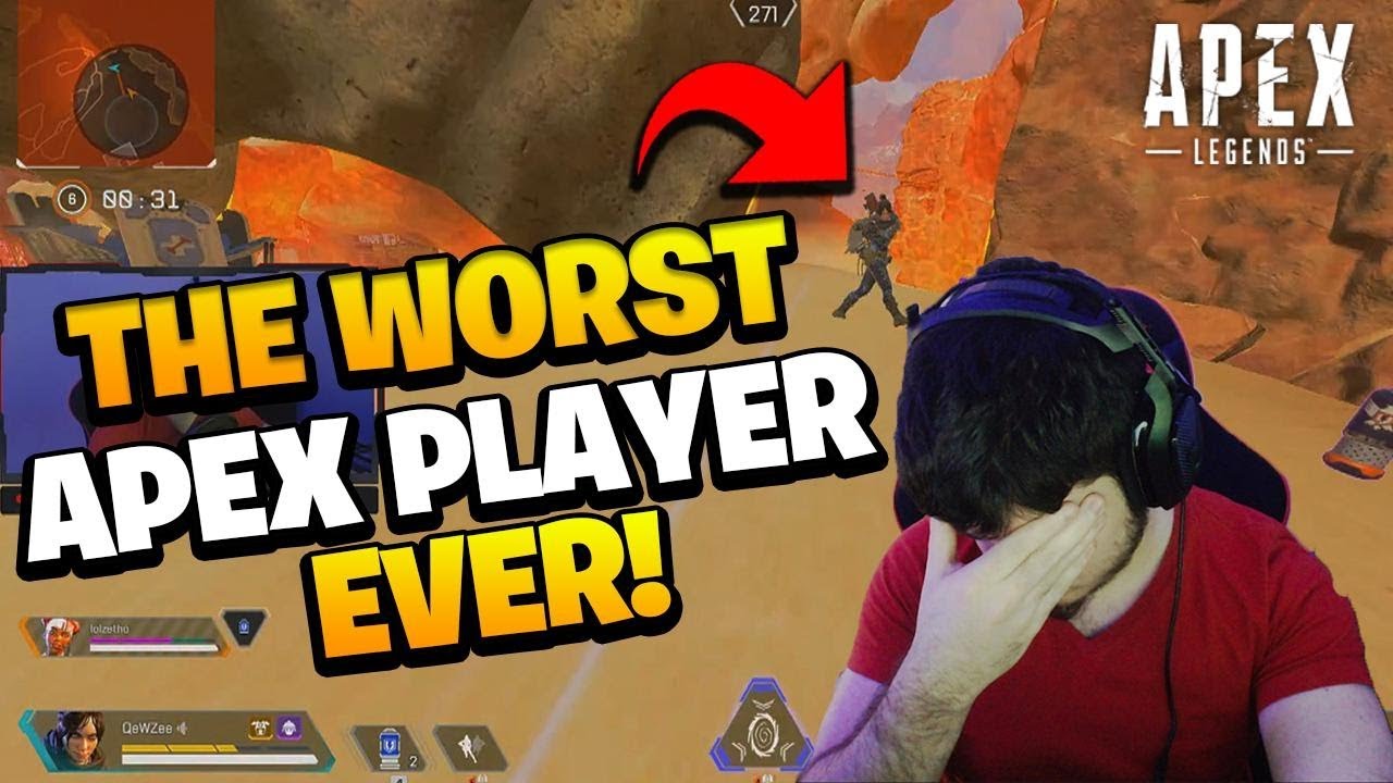 WE FOUND THE WORST APEX PLAYER EVER | INSANE SKULL TOWN DROP