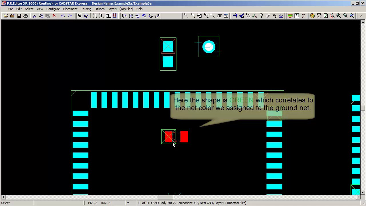 CADSTAR - Automatic Stub Routing - YouTube