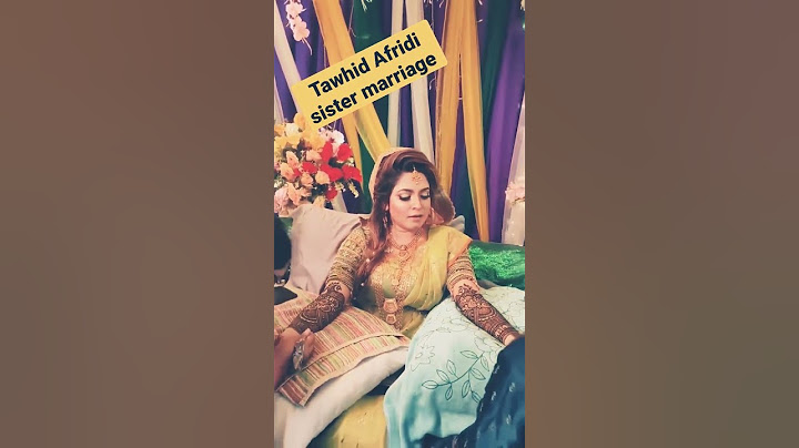 Tawhid afridi sister marriage 🥰🧡#short