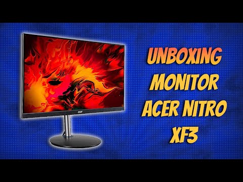 MONITOR ACER NITRO XF3 (XF273) 240-280HZ | UNBOXING | GRANDE NA