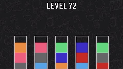 Water Sort Puzzle Level 72 #watersortpuzzle #mobilegames #puzzlegame #watersortpuzzlegameplay