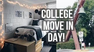 COLLEGE MOVE IN DAY VLOG! 2017