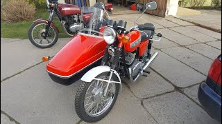 Finished Second Project. Jawa 634.7 Velorex 562 After Restoration. Ява 634 Velorex 562.