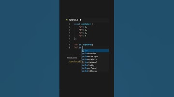 the in operator returns a boolean if an object contains a specific property #coding #javascript