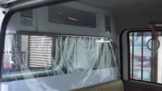 リアハッチ空気抜き