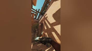 B SITE ENTRY FLASH ON DUST 2 #shorts #cs2