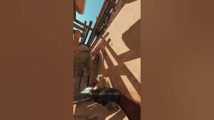 B SITE ENTRY FLASH ON DUST 2 #shorts #cs2