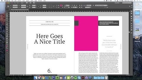 Setting up your InDesign document