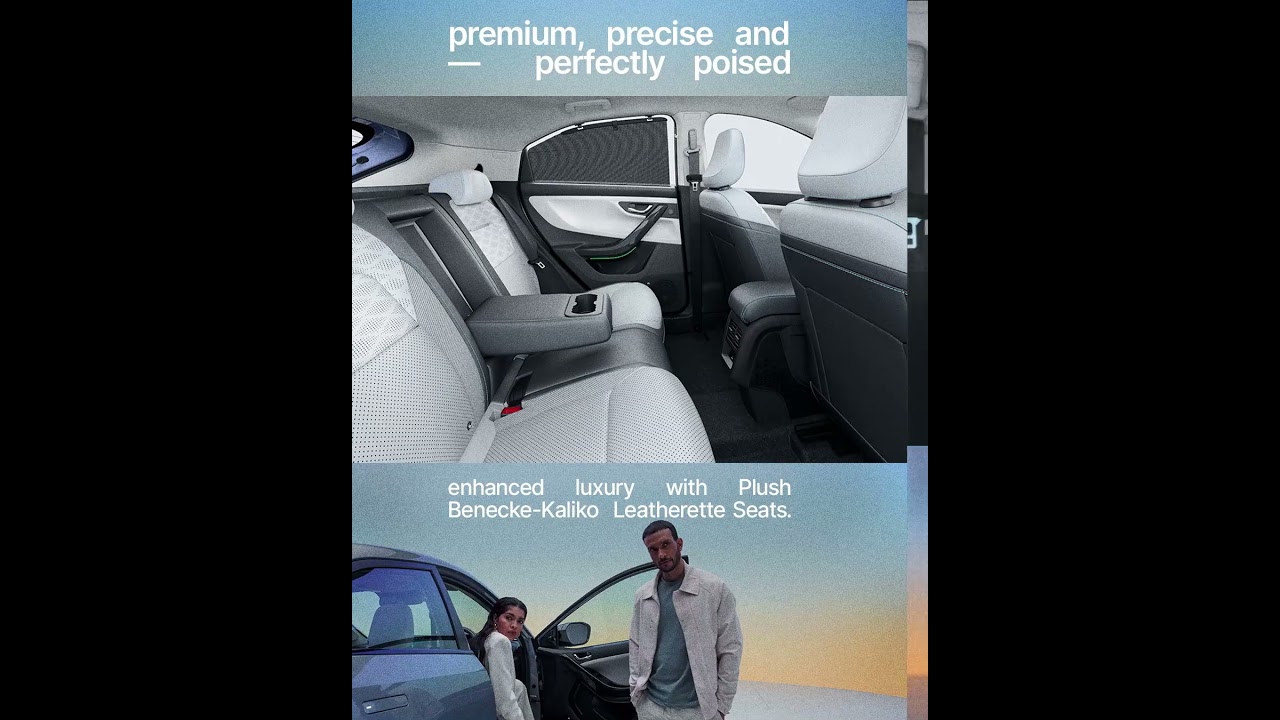 With all this space, the back seat just took the lead | Curvv.ev