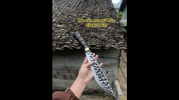 #dao_mèo mèo #đi_rừng cán mun giả trúc #rèn_thủ_công Từ nhíp xe #dao_rèn #dao_đi_rừng #dao_phúc_sen