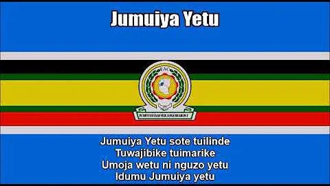 East African Community Anthem (Jumuiya Yetu) - Choir and Brass Mashup With Lyrics