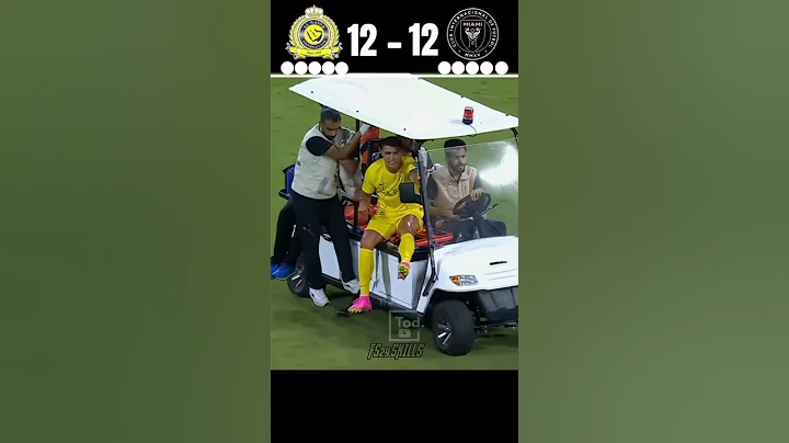 Ronaldo injury😱🤯 destroyed messi | Al nassr vs intermiami | highlights & PINLATY SHOOTOUT| #football