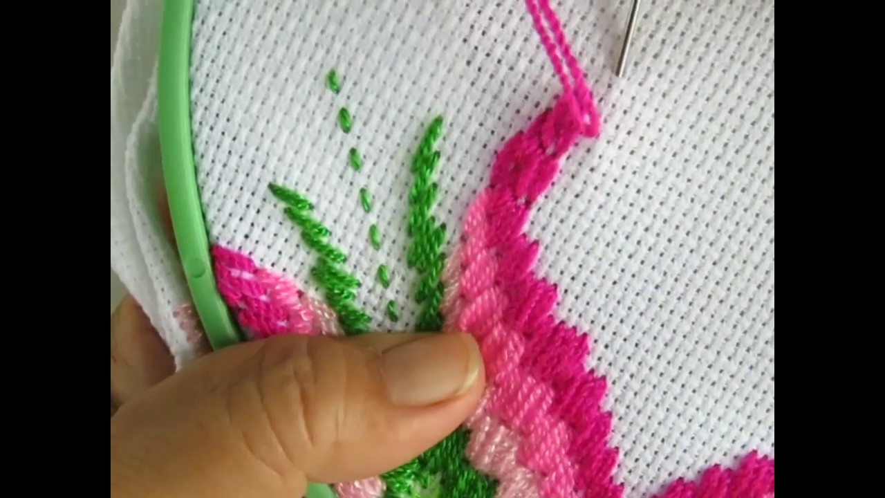 Puntada de  hilvan en corazones 1 de 2 Creaciones Effi