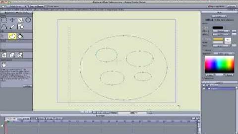 Anime Studio Debut 7 Tutorial: Creating Shapes