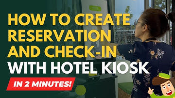 Hotel Kiosk - How To Self Check In To A Hotel Room In Just 2 Minutes! Hotel Kiosk Software Malaysia