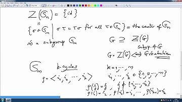 Lec49 Canonical cycle decomposition of permutations