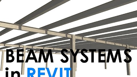 How to Make a Beam System in Revit