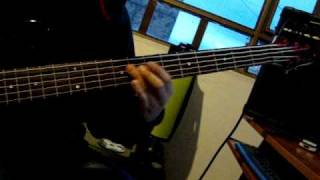 Video thumbnail of "Like a Stone Cover en Bajo"