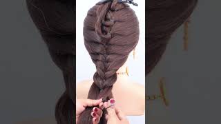 Beautiful Advance Ponytail Hairstyle For Long Hair Girl