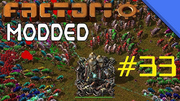 Meteor defense | Factorio gameplay with mods ep 33