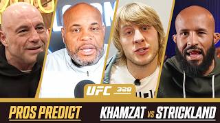 MMA Experts 'FINAL' Predictions for Khamzat Chimaev vs Sean Strickland at UFC 328