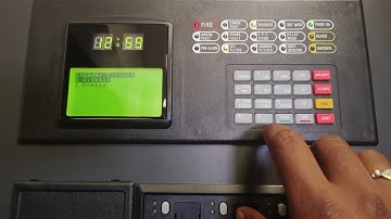 How to disable sounder in GST 200N Fire Alarm Panel||GST FIRE ALARM SYSTEM #firealarm