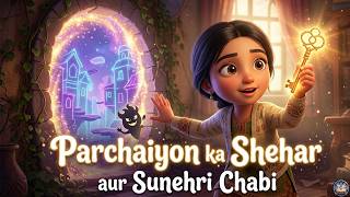 Sunehri Chabi: Zoya in Shadow City (3D Animation) urdu fairy tale  | magical urdu story | dreamworld