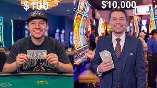 How Many Times Can I DOUBLE $100 At The Casino?