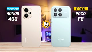 Honor 400 vs Poco F8 Pro | Full Comparison