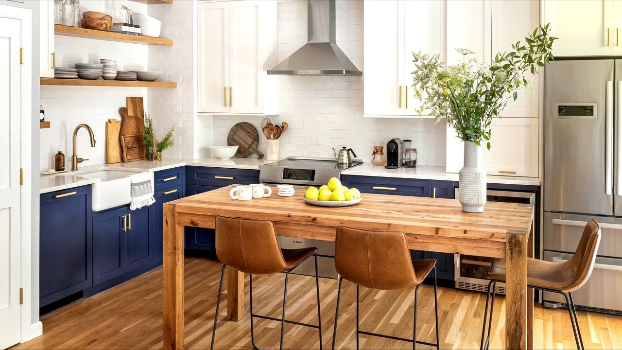 L-Shaped Kitchens, 35 Design Ideas - Youtube