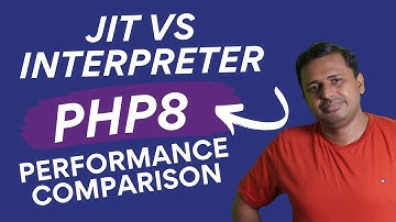 JIT(Just In Time Compilation) VS interpreter in PHP | JIT VS interpreter  performance Test in PHP8