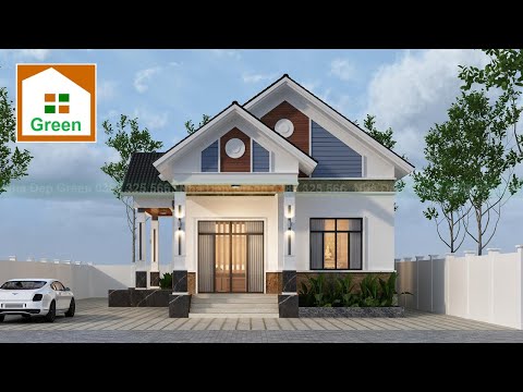 Video Nhà Đẹp | Mẫu Nhà Vườn Mái Thái Đẹp 2 Mặt Tiền 9m x 20... - youtube