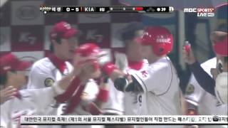 20120809 KIA 김주형 시즌 2호 홈런