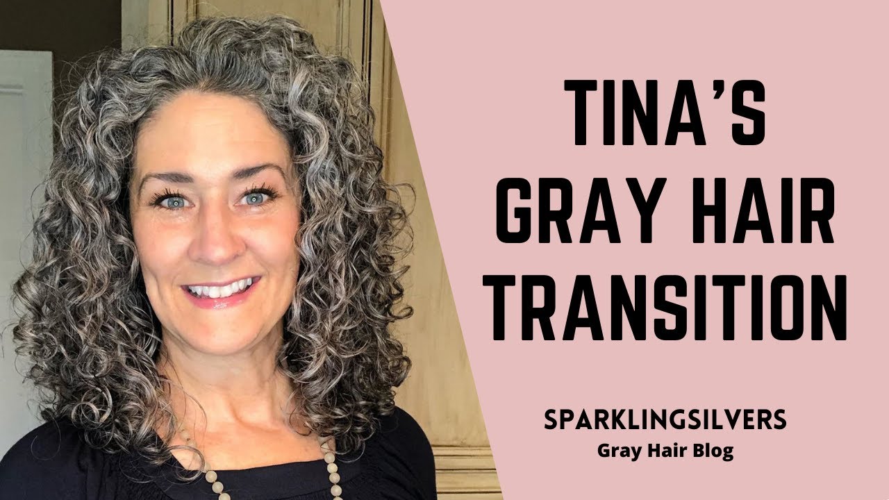 CURLY AND GRAY TINA | GRAY HAIR TRANSITION STORY
