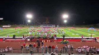 2024 Fox High School Marching Warriors Pink Out Night Halftime Performance