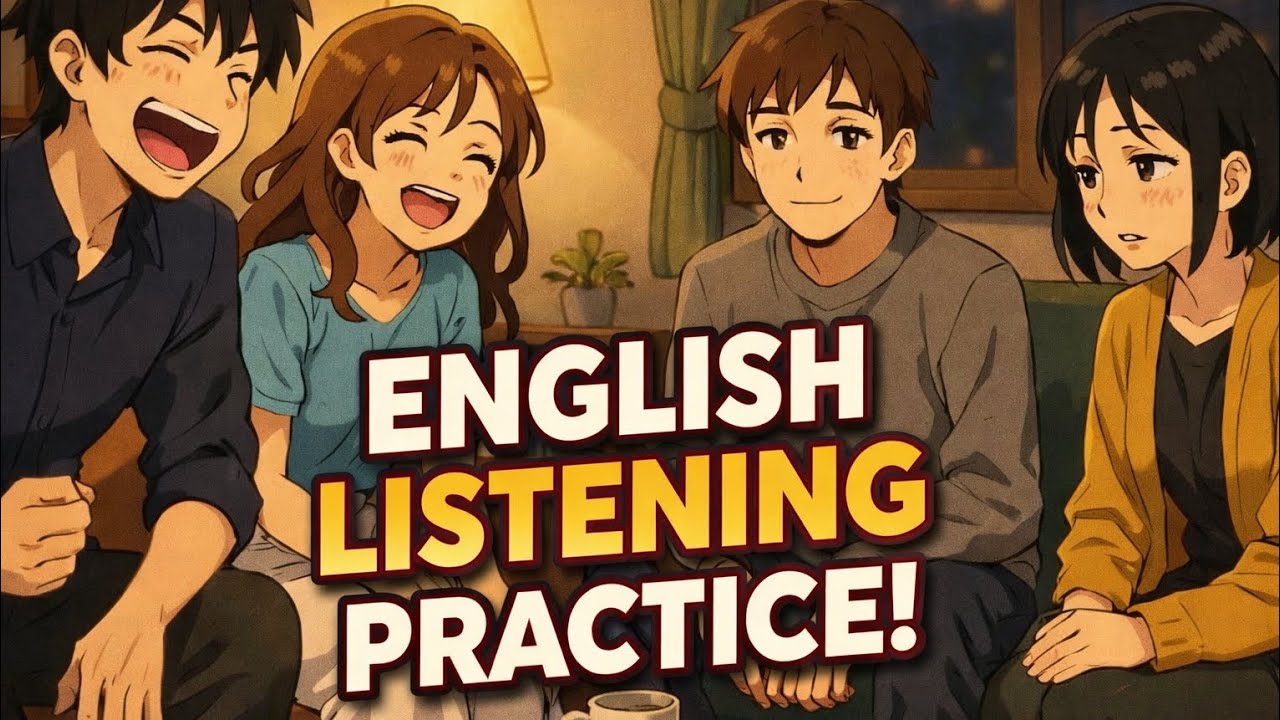 A Dark Conversation About Growing Up/Full Conversation/ English Learning + Dark Humor/Learn English