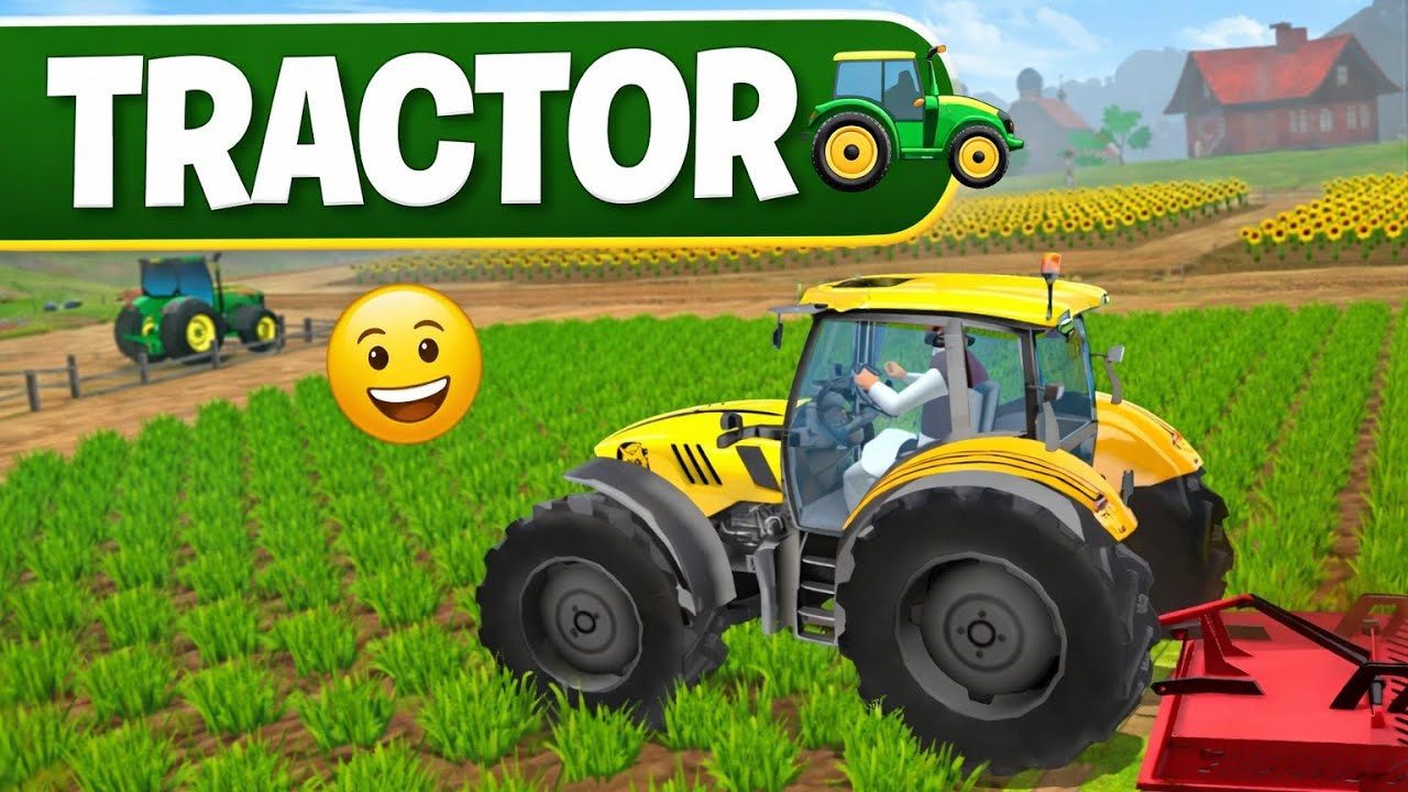 Indian Tractor Farming Games 2026 🚜 | Real Tractor Driving Simulator 3D | 