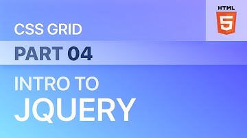 廣東話｜Pt. 4 - 介紹下 jQuery - CSS Grid Layout 格線佈局 | Web Design 網頁設計