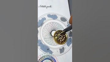 #short #spirograph #satisfying #arttherapy #spiro #spiroart #relaxing