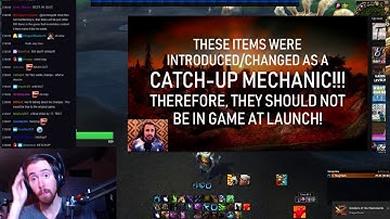 Asmongold Reacts to "Why Progressive Itemization is Important in Classic WoW" By Tips Out